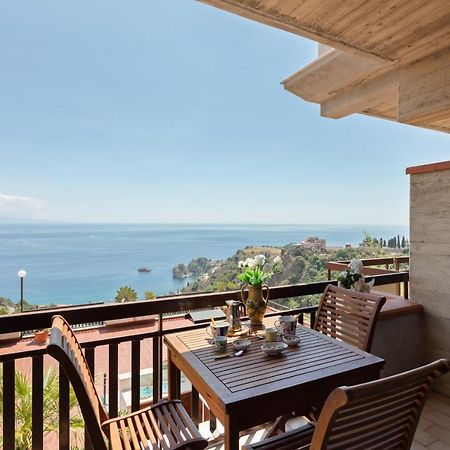 Taormina Panoramic Seaview Apartment Kültér fotó