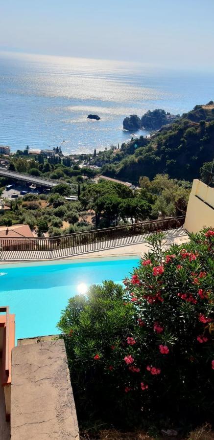 Taormina Panoramic Seaview Apartment Kültér fotó