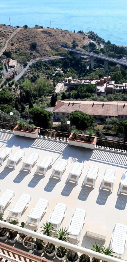 Taormina Panoramic Seaview Apartment Kültér fotó